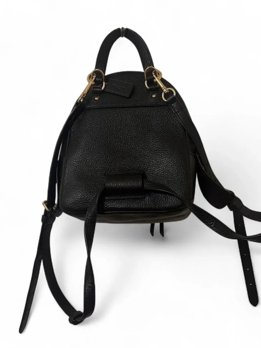 AUTHENTIC Black Coach Mini Backpack